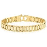 Pulsera de Eslabones, Oro Italiano de 14K