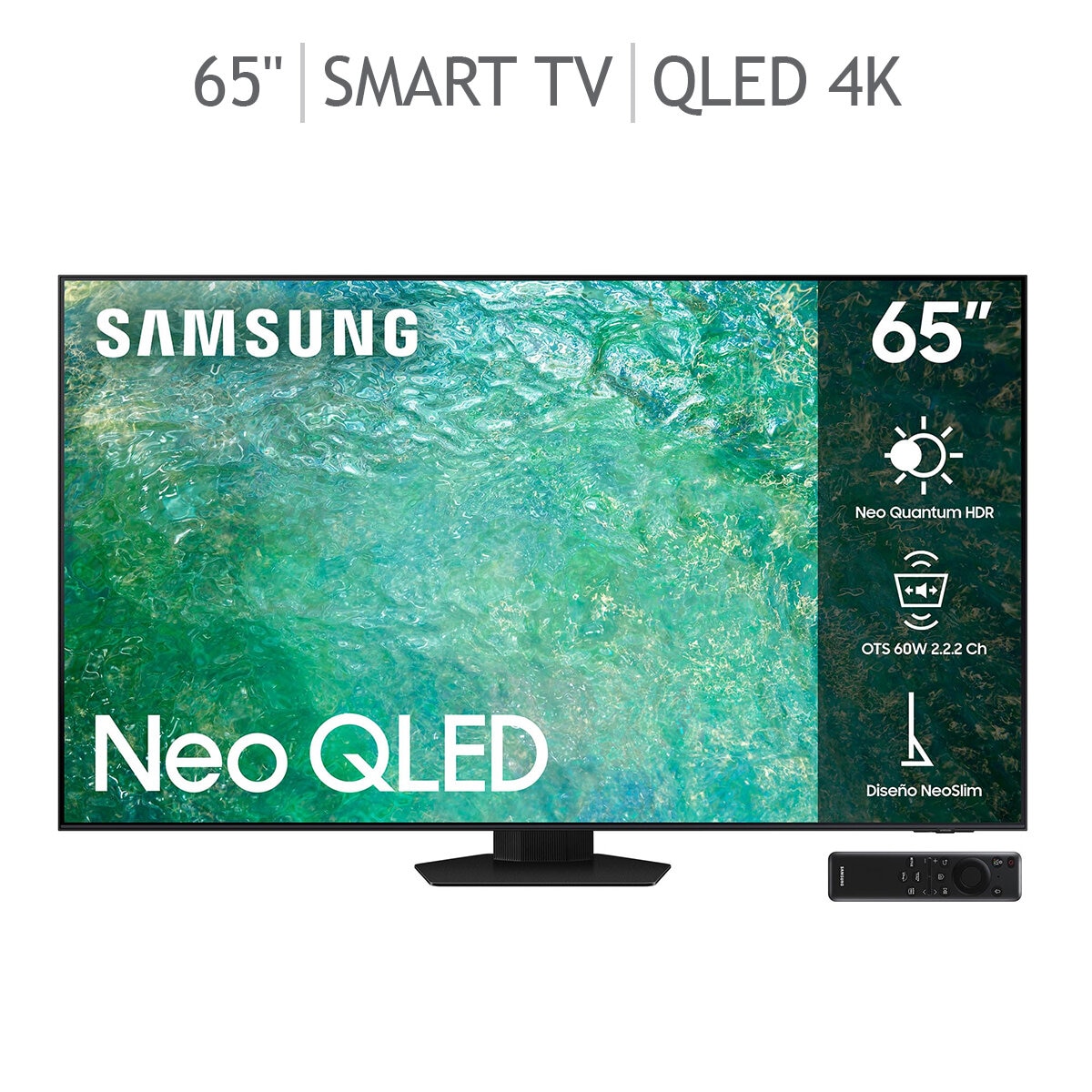 SAMSUNG TV Neo QLED 4K 2023 65QN85C Smart TV de 65 con Quantum Matrix  Technology, Procesador