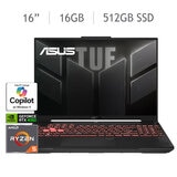ASUS TUF Gaming A16 Laptop 16" Full HD AMD Ryzen 5 16GB 512GB SSD ASUS TUF Gaming A16 Laptop 16" Full HD AMD Ryzen 5 16GB 512GB SSD