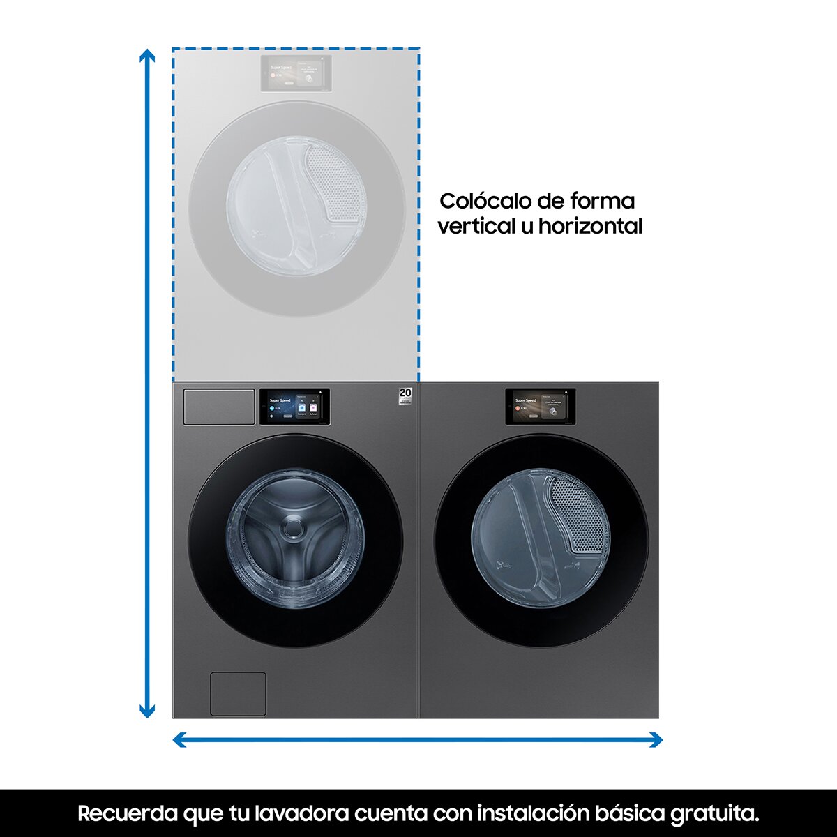 Samsung Bespoke AI Centro de Lavado de 26 kg / 24 kg Samsung Bespoke AI Centro de Lavado de 26 kg / 24 kg