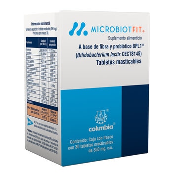 Microbiot Fit con 30 Tabletas Masticables