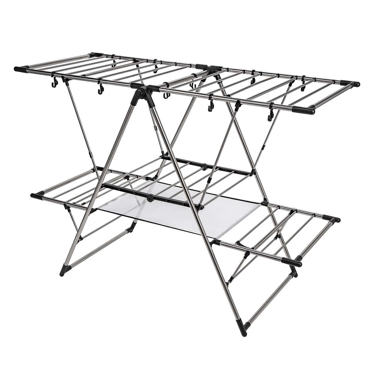 Greenway Tendedero de Ropa de Varios Niveles Plegable Greenway Tendedero de Ropa de Varios Niveles Plegable
