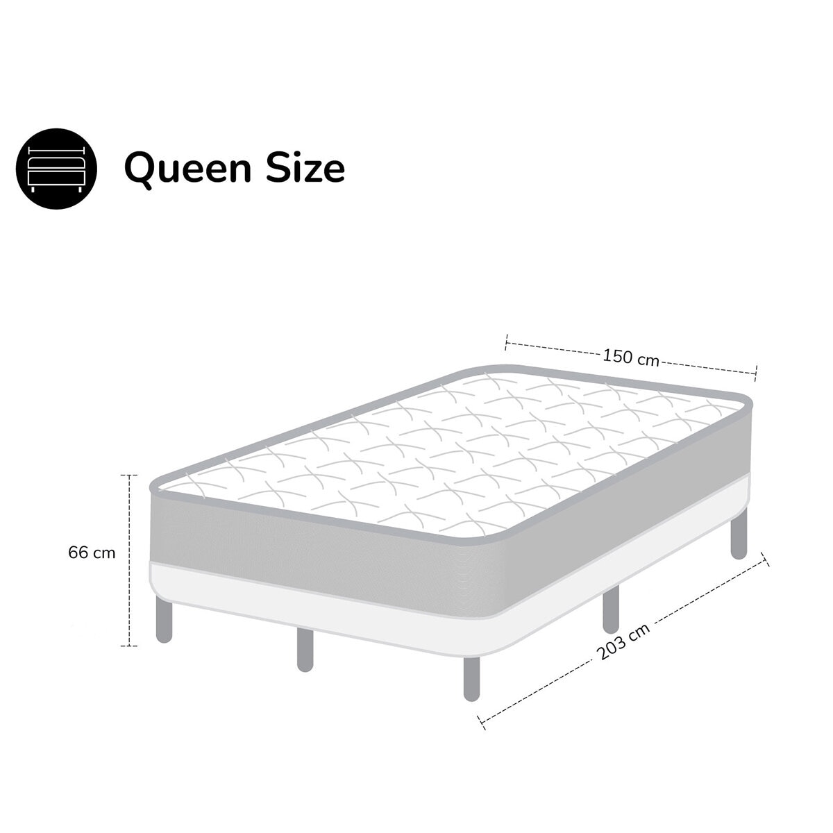 América, Bari, Colchón Queen Size América, Bari, Colchón Queen Size