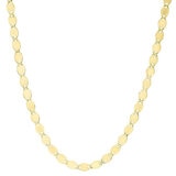 Collar de Eslabones Pulidos, de 14K Oro Amarillo Collar de Eslabones Pulidos, de 14K Oro Amarillo