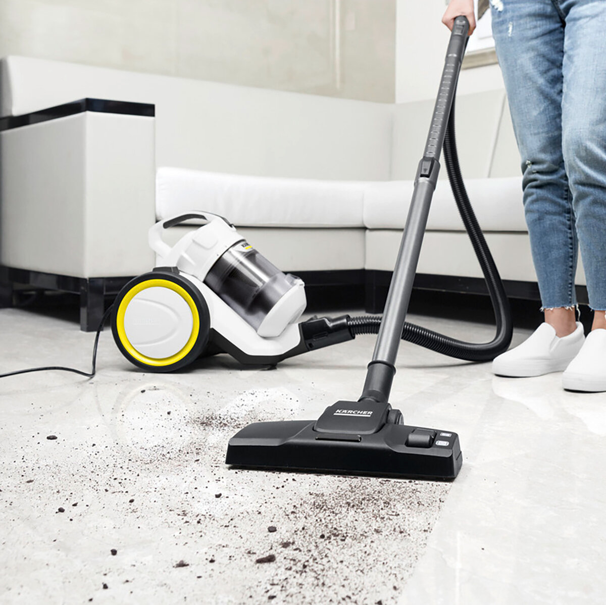 Karcher Aspiradora VC3 Tecnología Multi Ciclónica