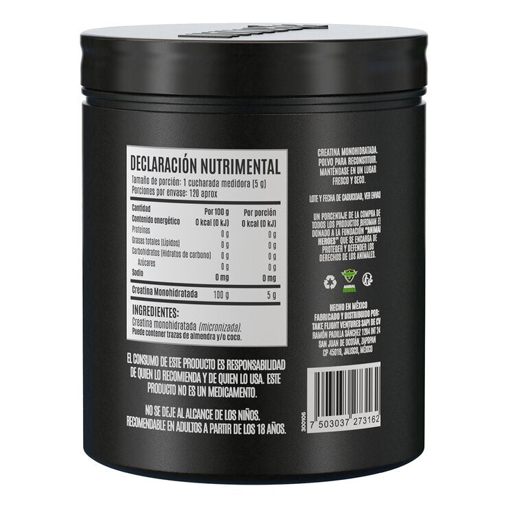 Creatina Monohidratada Birdman 600 g Creatina Monohidratada Birdman 600 g