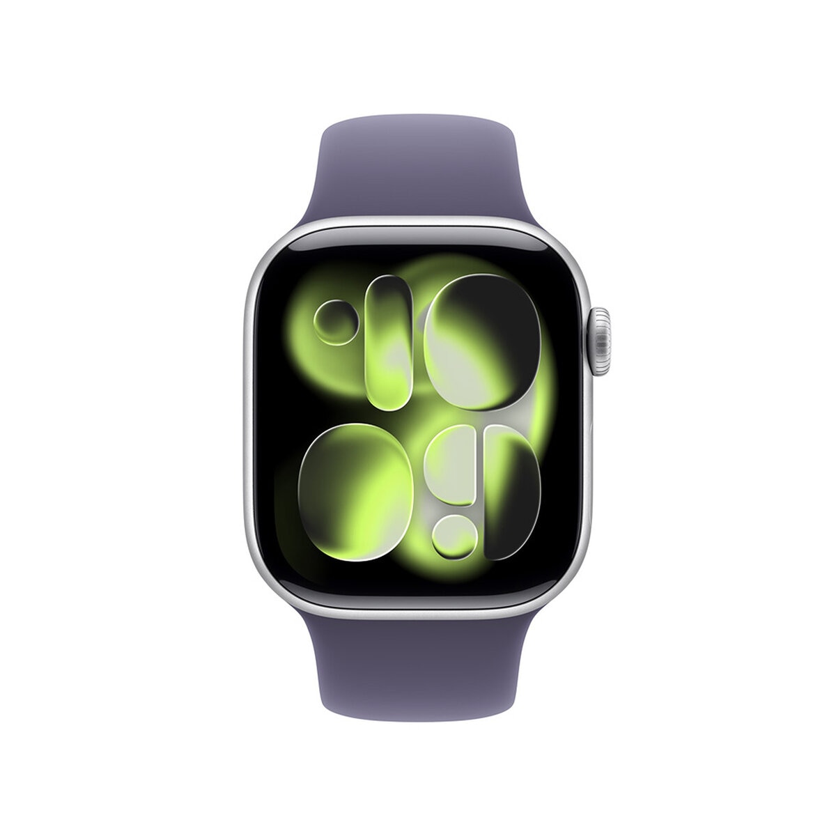 Apple Watch Series 11 (GPS + Celular) 42mm Aluminio Plata + Correa Deportiva Morado Niebla + Talla S/M Apple Watch Series 11 (GPS + Celular) 42mm Aluminio Plata + Correa Deportiva Morado Niebla + Talla S/M