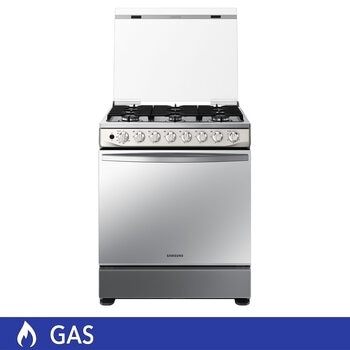 samsung estufa de gas de 6 quemadores 30"