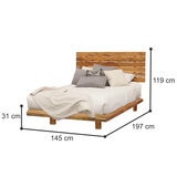 Skanor Muebles, Rimini, Cama Matrimonial Skanor Muebles, Rimini, Cama Matrimonial