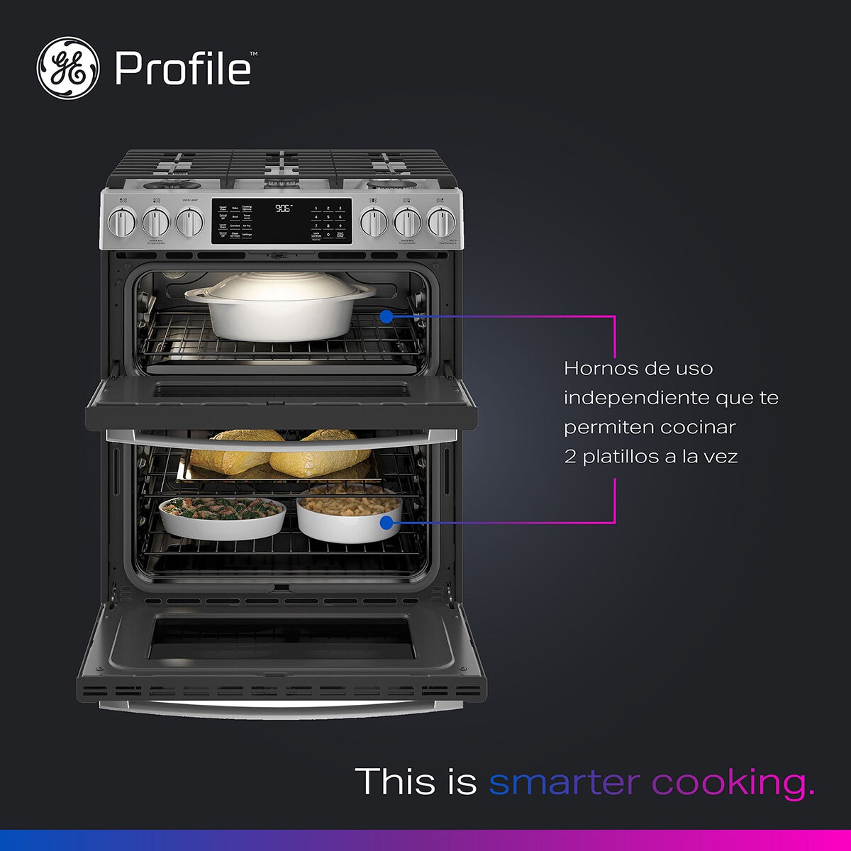 GE Estufa de Piso 5 Quemadores GE Estufa de Piso 5 Quemadores