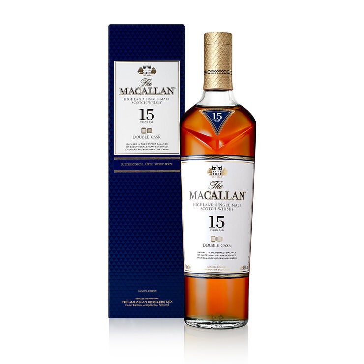 The Macallan 15 Double Cask Whisky 700 ml The Macallan 15 Double Cask Whisky 700 ml