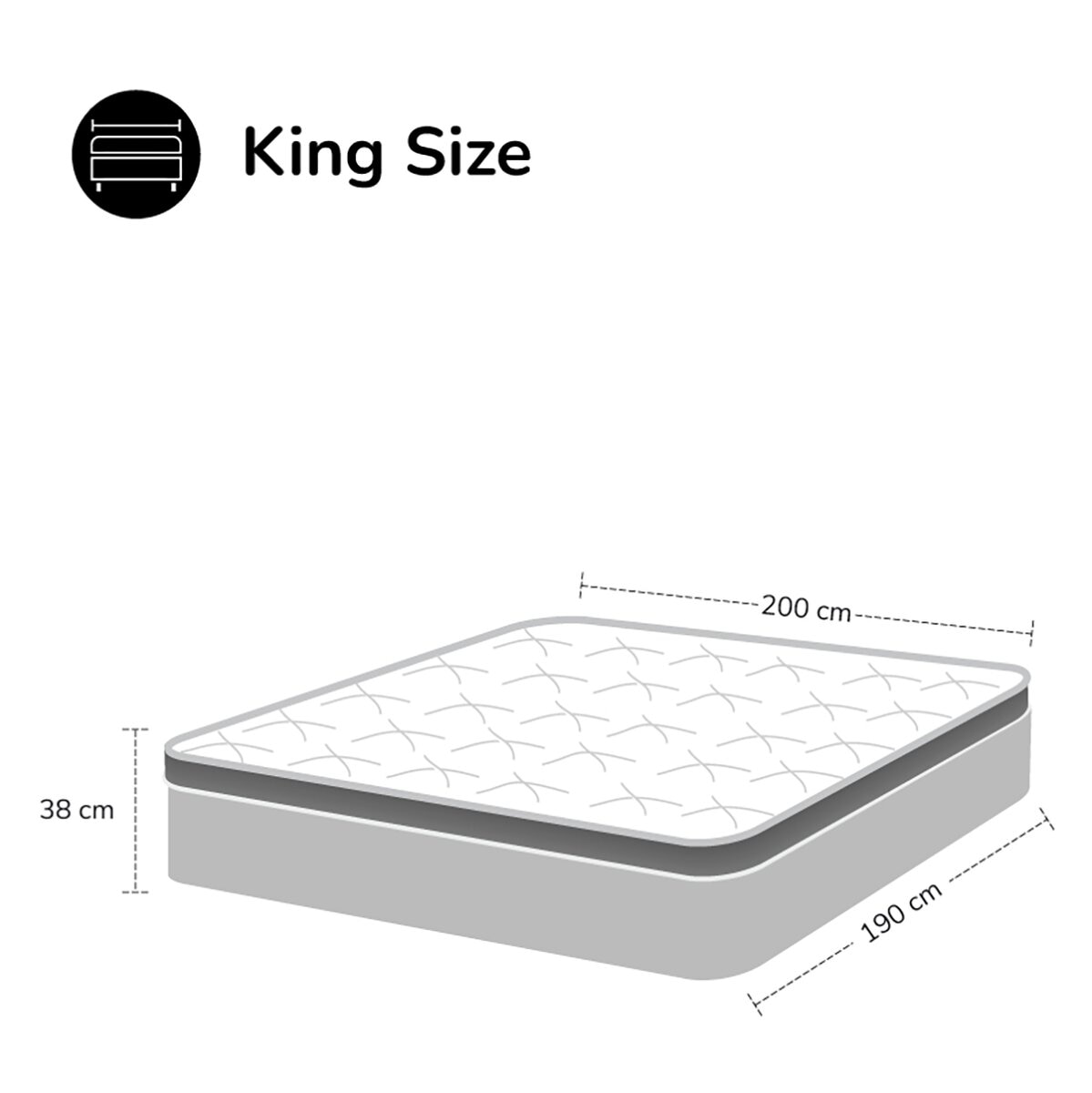 América, Brunel, Colchón King Size América, Brunel, Colchón King Size