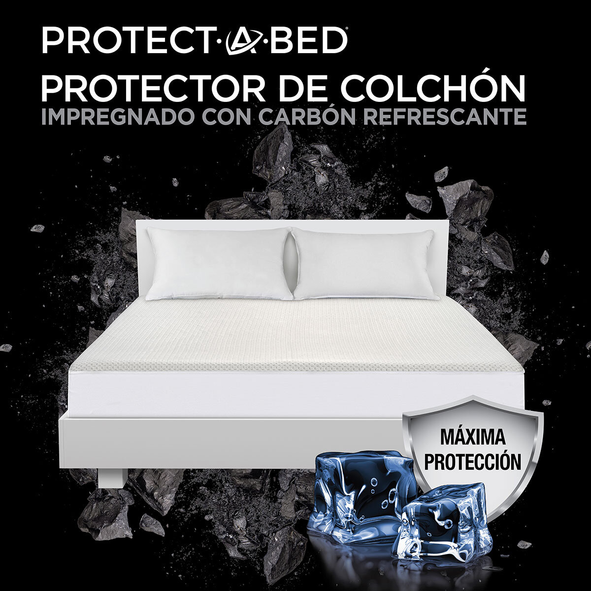 Protect-A-Bed Protector de Colchón Tamaño King