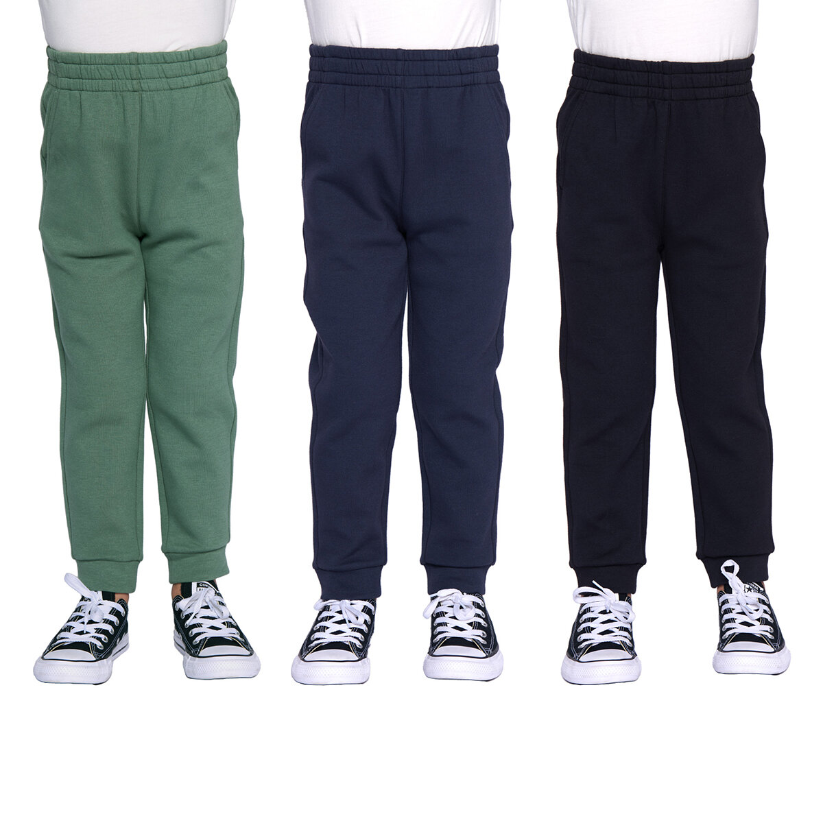 Pekkle Pantalones 3 piezas para Niños y Niñas Varias Tallas y Colores