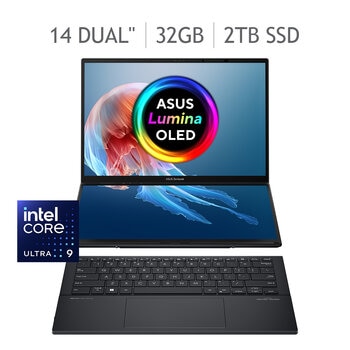 ASUS Zenbook DUO Laptop 14" 3K OLED Dual Intel Core i9 32GB 2TB SSD