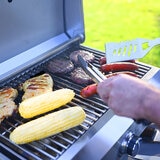 NXR, Parrilla de Acero Inoxidable Portátil de Gas Propano de 3 Quemadores NXR, Parrilla de Acero Inoxidable Portátil de Gas Propano de 3 Quemadores