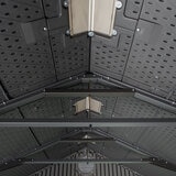 Lifetime, Cobertizo de 2.4 m x 3 m Lifetime, Cobertizo de 2.4 m x 3 m