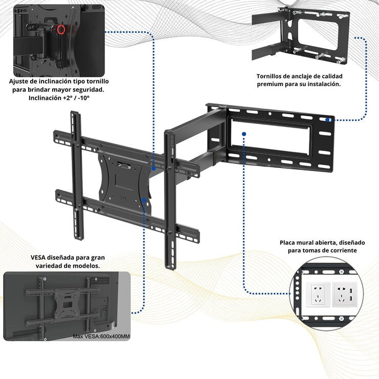 Blackrock Onix Soporte de Pantalla de 40 a 80" Blackrock Onix Soporte de Pantalla de 40 a 80"