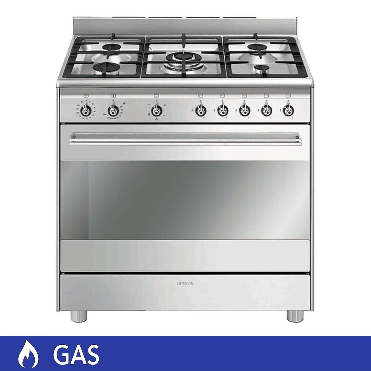 Smeg Estufa a Gas 90 cm Smeg Estufa a Gas 90 cm