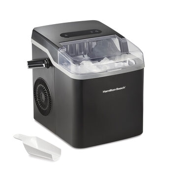 Hamilton Beach, Máquina Portátil para Hacer Hielo, Hace 11.8 kg de Hielo por Día Hamilton Beach, Máquina Portátil para Hacer Hielo, Hace 11.8 kg de Hielo por Día