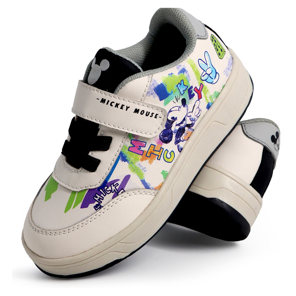 Disney Mickey, Tenis con Diseño Colorido para Niño, Varias Tallas Disney Mickey, Tenis con Diseño Colorido para Niño, Varias Tallas