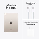 Apple iPad Air 11" Wi-Fi + Cellular 256GB Blanco Estelar