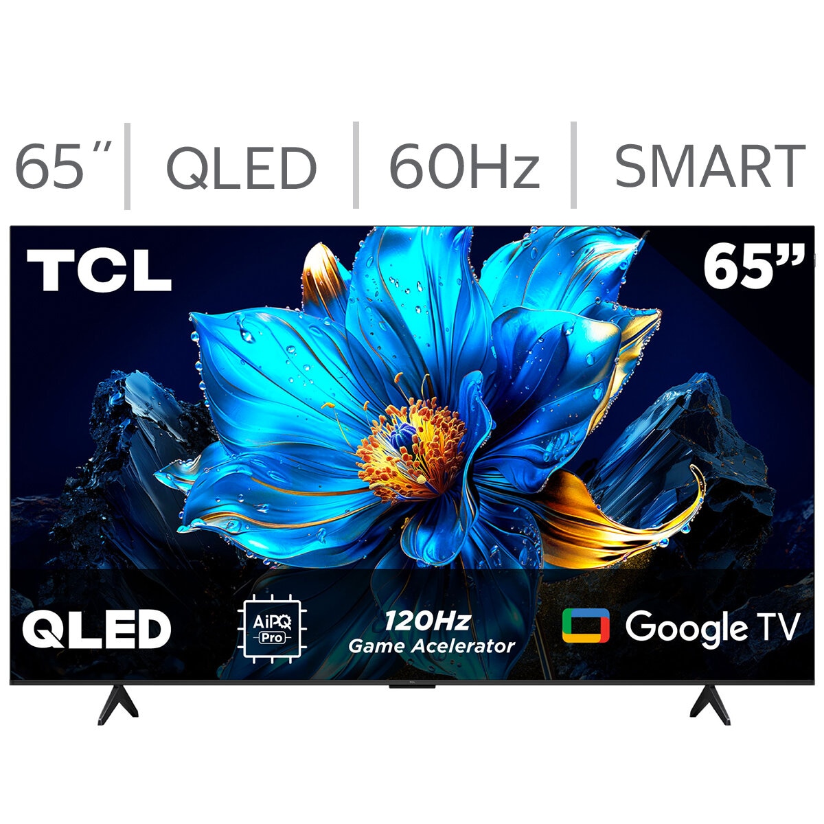 TCL Pantalla 65" QLED 4K Google TV TCL Pantalla 65" QLED 4K Google TV