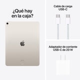 Apple iPad Air 13" Wi-Fi 256GB Blanco Estelar