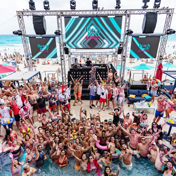 Coco Bongo Beach Party, One Day Pass