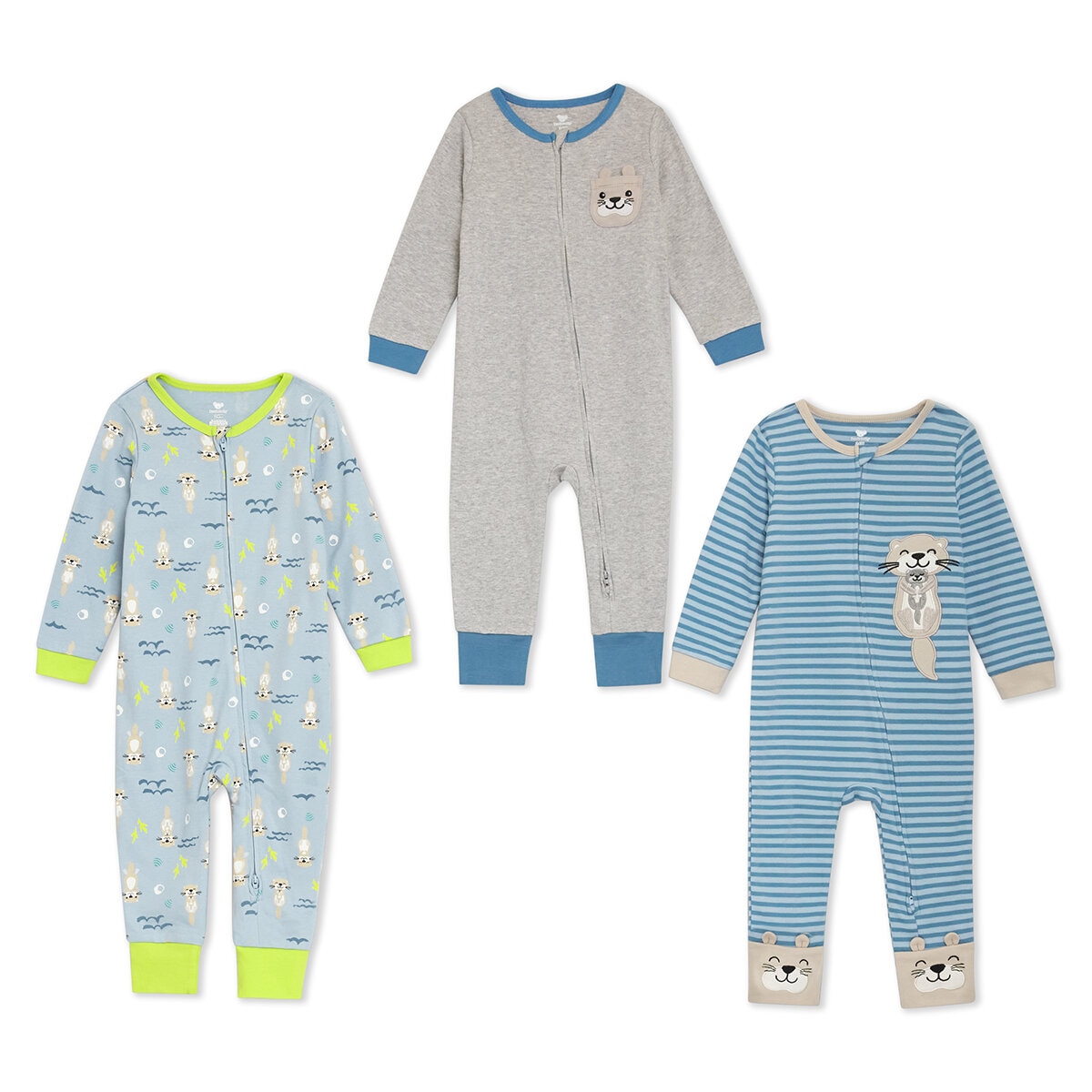 Koala Kids Mameluco 3 piezas para Bebé Varias Tallas y Colores Koala Kids Mameluco 3 piezas para Bebé Varias Tallas y Colores