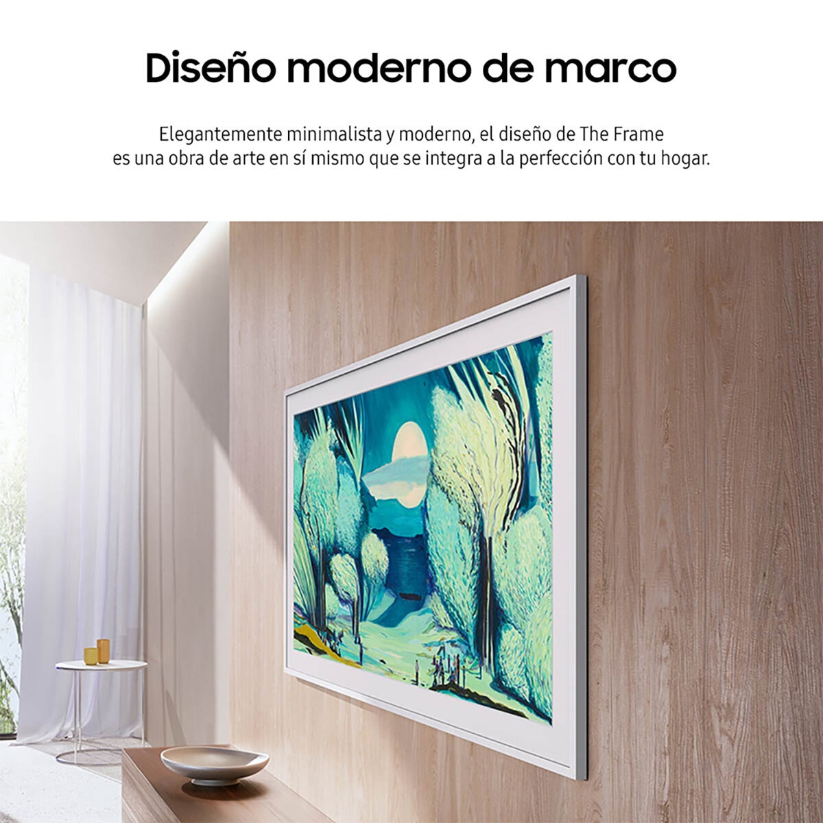 Samsung Pantalla 50" QLED The Frame 4K Smart TV + Marco Samsung Pantalla 50" QLED The Frame 4K Smart TV + Marco
