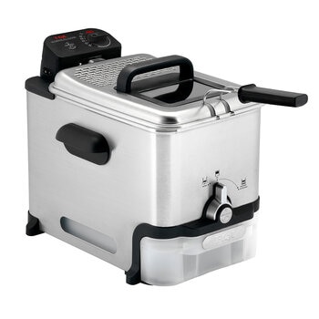 t-fal, freidora de aceite ultimate ez clean, 3.5 litros