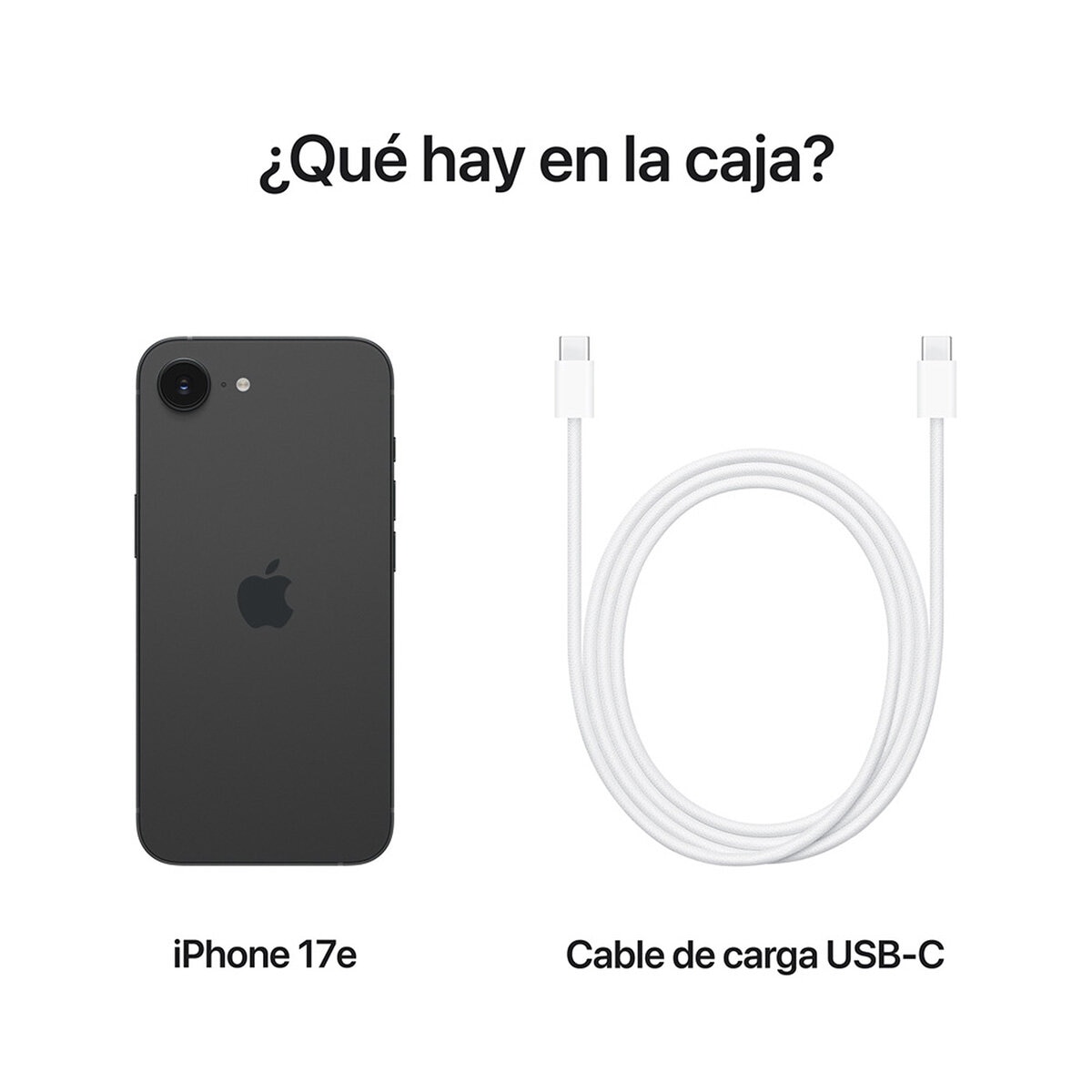 Apple iPhone 17e 512GB Negro Apple iPhone 17e 512GB Negro