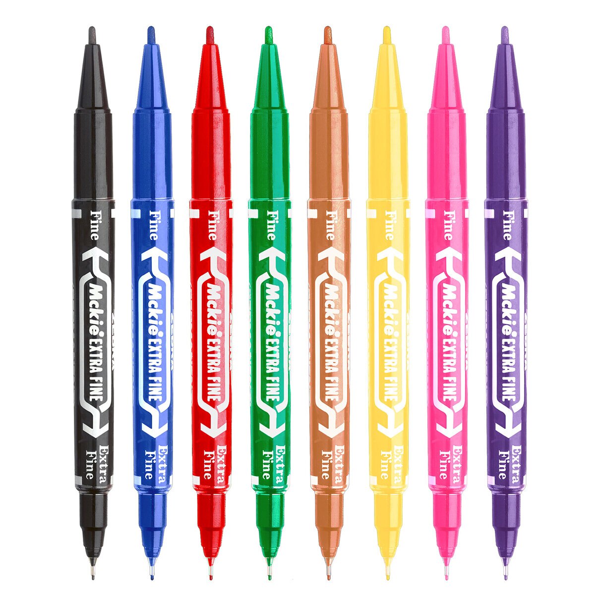 Marcador Permanente de Doble Punta Surtido 8 Pzas Marcador Permanente de Doble Punta Surtido 8 Pzas