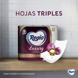 Regio Luxury Peony & Macadamia Oil Papel Higiénico 32 Rollos Regio Luxury Peony & Macadamia Oil Papel Higiénico 32 Rollos
