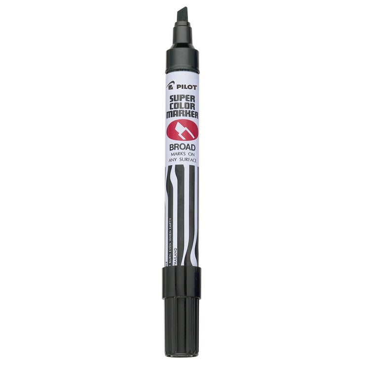 Pilot marcador permanente punta cincel rellenable Pilot marcador permanente punta cincel rellenable