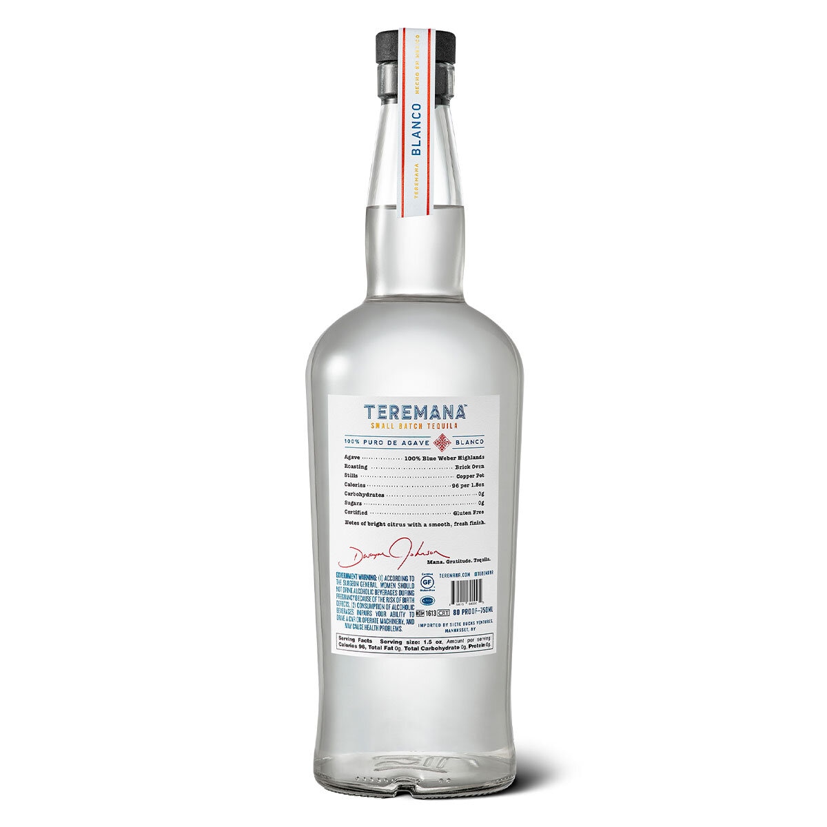 Tequila Teremana Blanco 750 ml