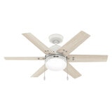 Hunter, Ventilador Spokane Matte Fresh White 40" Hunter, Ventilador Spokane Matte Fresh White 40"