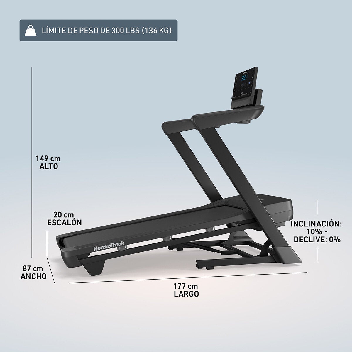 NordicTrack Caminadora T Series 7 NordicTrack Caminadora T Series 7