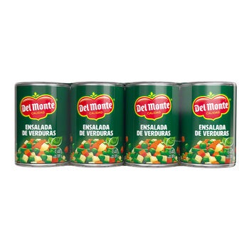 Del Monte Ensalada De Verduras 8 pzas 400 g Del Monte Ensalada De Verduras 8 pzas 400 g
