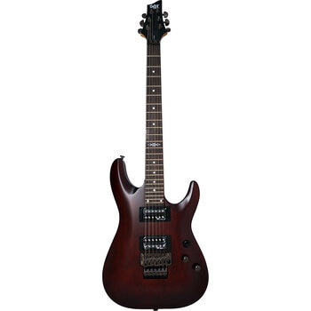 SGR By Schecter Guitarra Eléctrica C-1 FR Nogal Satinado