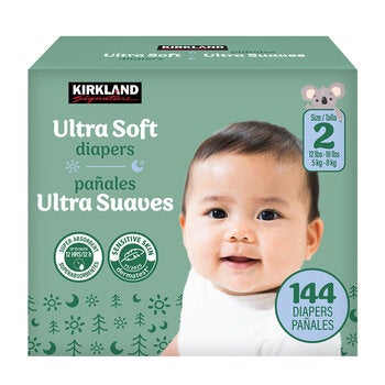 Kirkland Signature Pañales Etapa 2 Unisex 144 pzas Kirkland Signature Pañales Etapa 2 Unisex 144 pzas