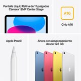 Apple iPad Chip A16 Wi-fi + Cellular 128GB Amarillo Apple iPad Chip A16 Wi-fi + Cellular 128GB Amarillo