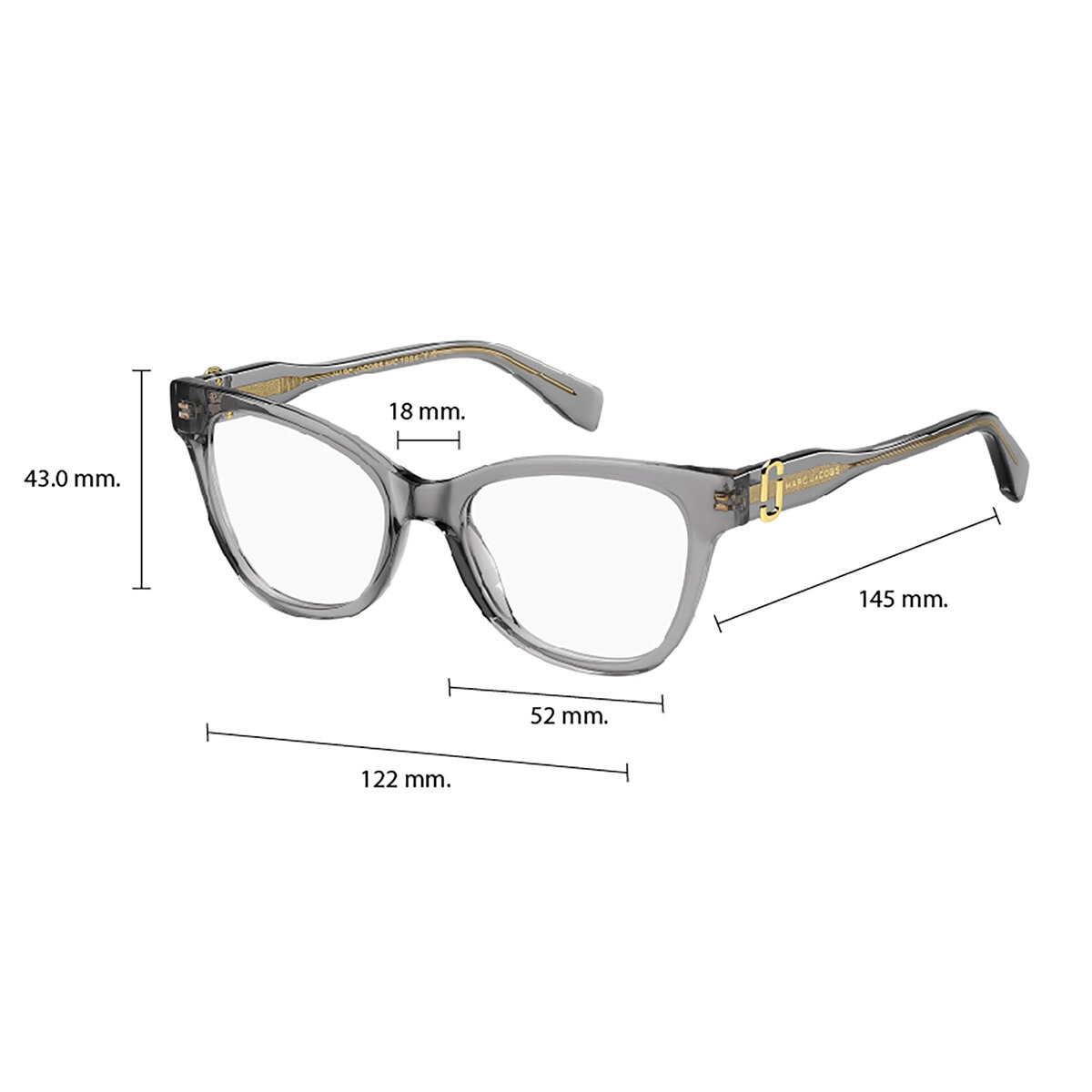 Marc Jacobs MARC 767 Armazón Oftálmico Marc Jacobs MARC 767 Armazón Oftálmico