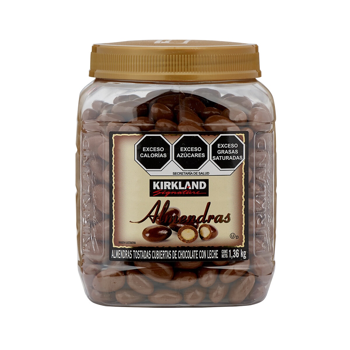 Kirkland Signature Almendras Cubiertas de Chocolate 1.36 kg Kirkland Signature Almendras Cubiertas de Chocolate 1.36 kg