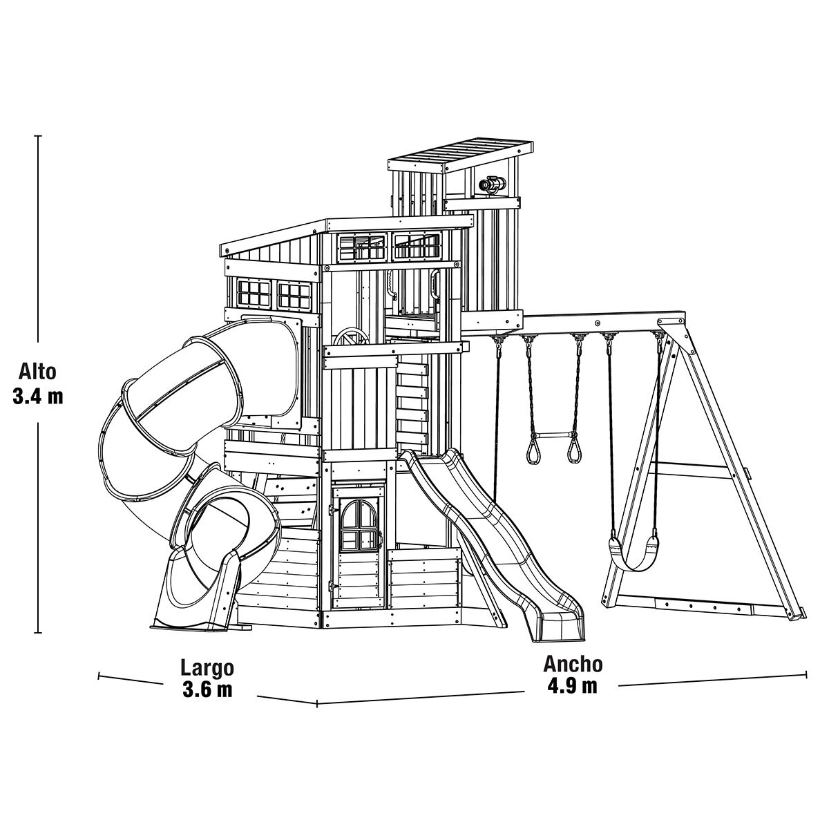 Gorilla Centro de Juegos Skyline Lookout Gorilla Centro de Juegos Skyline Lookout