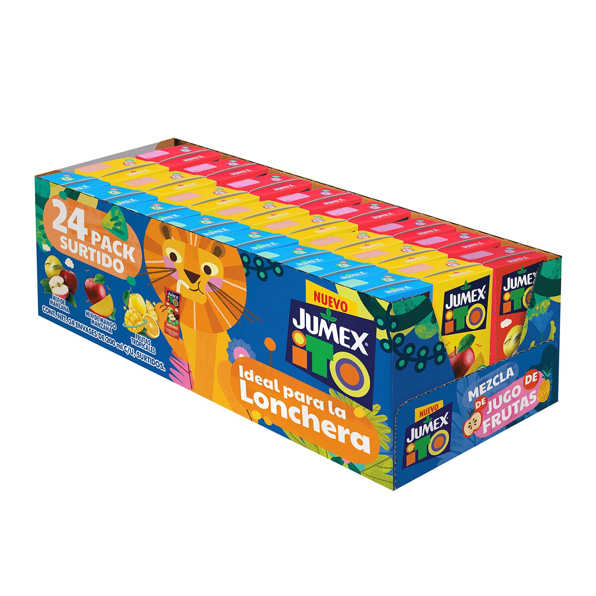 Jumexito Mezcla Jugo de Frutas 24/200 ml Jumexito Mezcla Jugo de Frutas 24/200 ml