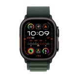 Apple Watch Ultra 2 (GPS + Cellular) Caja de titanio negro 49mm con Correa Loop Alpine Verde M