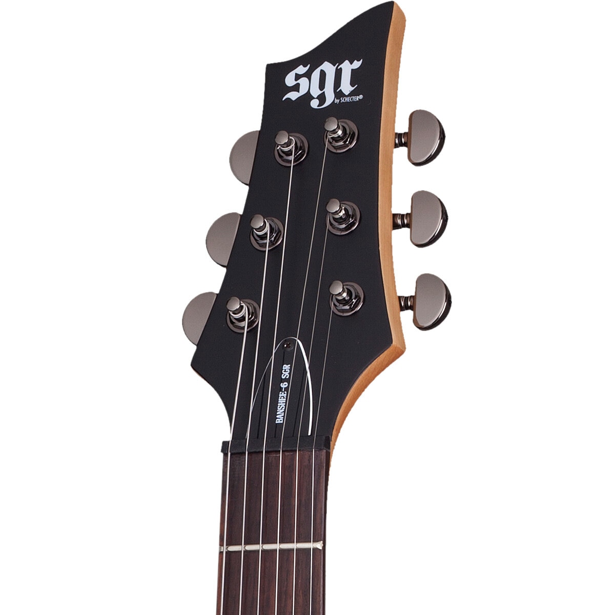 SGR by Schecter Guitarra Eléctrica Banshee-6 Negro