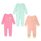 Koala Kids Mameluco 3 piezas para Bebé Varias Tallas y Colores Koala Kids Mameluco 3 piezas para Bebé Varias Tallas y Colores